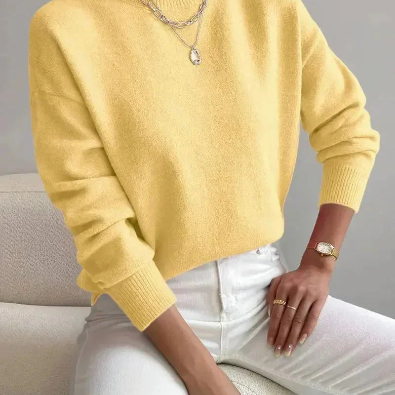 Women's Turtleneck Knit Sweater
