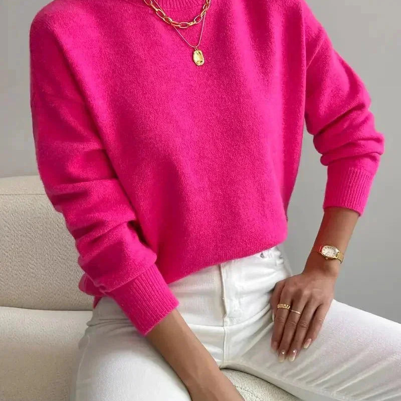 Women's Turtleneck Knit Sweater