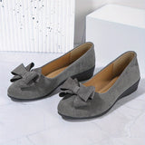 Bow Detail Ballet Flats with Round Toe