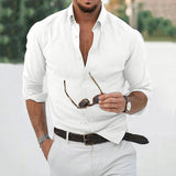 Men's Long Sleeve Button-Up Shirt