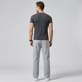 Straight-Leg Jogger Pants with Drawstring Waist