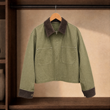 Zip-Front Jacket with Patch Pockets