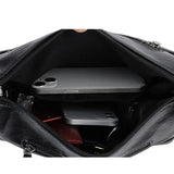 Crossbody Shoulder Bag with Multiple Zipper Pockets
