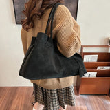 Slouchy Top Handle Tote Bag with Bag Charm
