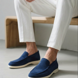 Men's Suede Slip-On Loafers