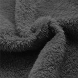 Fleece Jacket with Hood and Zip-Front Closure