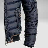 Stand Collar Quilted Puffer Jacket