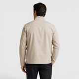Tailored Zip-Front Jacket with Stand Collar