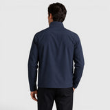 Tailored Zip-Front Jacket with Stand Collar