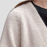 Long Open Front Cardigan with Patch Pockets for Everyday Casual Wear