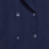 Double Breasted Wool Peacoat Women