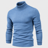 Men's Turtleneck Slim-Fit Long Sleeve Sweater