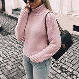Women's Knit Turtleneck Sweater