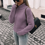 Women's Knit Turtleneck Sweater