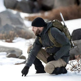 Men's Tactical Jacket and Cargo Pants Two Piece Set with Hooded Zip Front and Multiple Utility Pockets